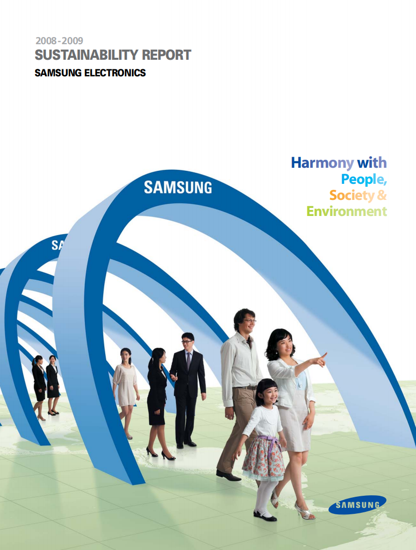 三星电子(SAMSUNG)：2008-2009年可持续发展报告(英文版).pdf 第1页