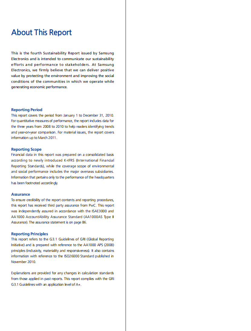 三星电子(SAMSUNG)：2011年可持续发展报告(英文版).pdf 第2页