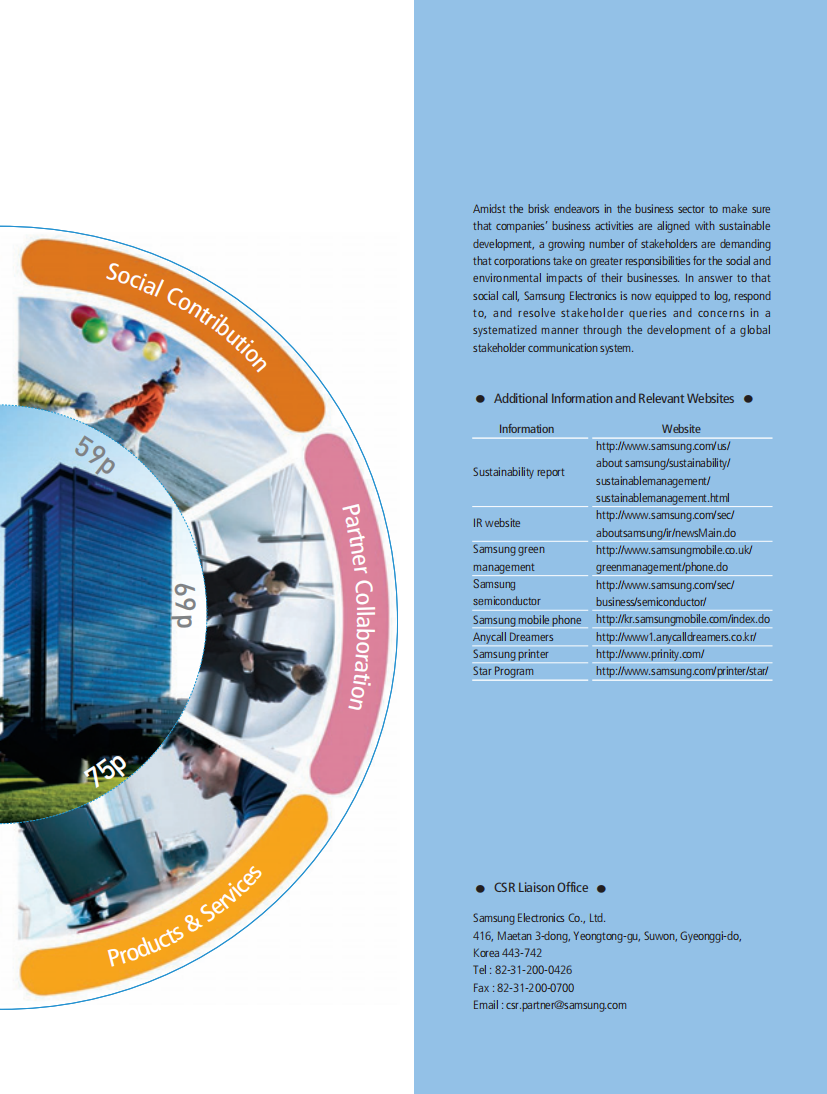 三星电子(SAMSUNG)：2009-2010年可持续发展报告(英文版).pdf 第5页