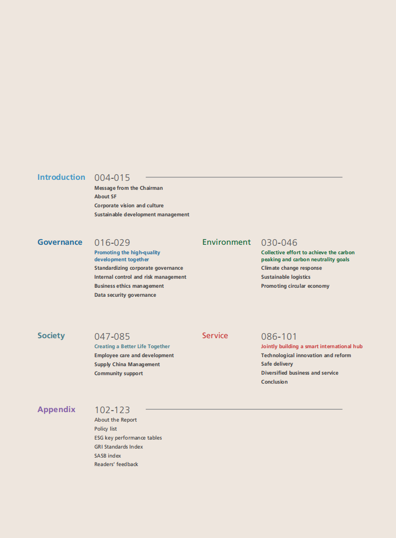 顺丰控股股份有限公司2021年度可持续发展报告（英文版）.PDF 第3页