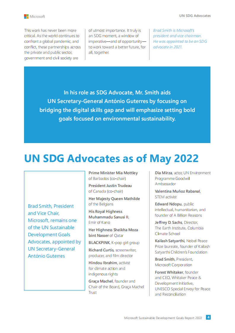 微软：2022年微软和联合国可持续发展目标报告（英文版）.pdf 第6页