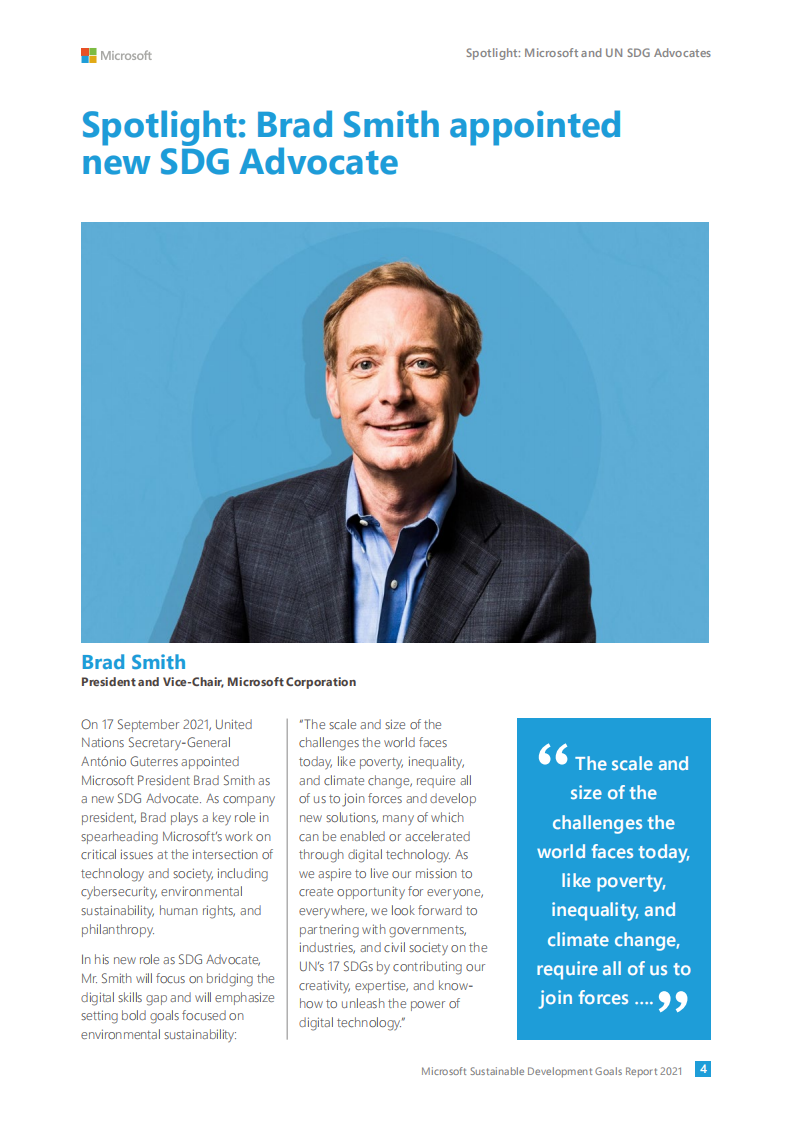 微软：2021年微软和联合国可持续发展目标报告（英文版）.pdf 第5页