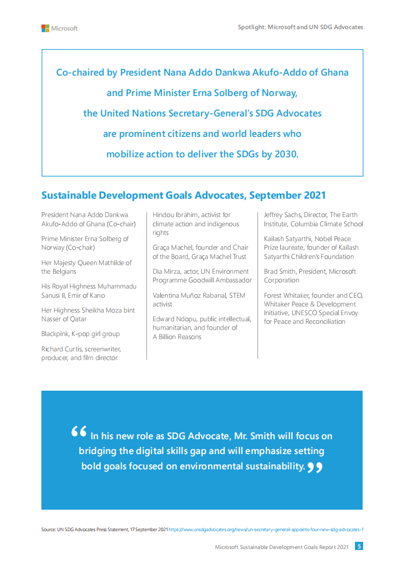 微软：2021年微软和联合国可持续发展目标报告（英文版）.pdf 第6页