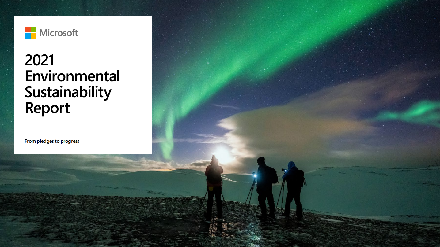 微软：2021年环境可持续发展报告（英文版）.pdf 第1页