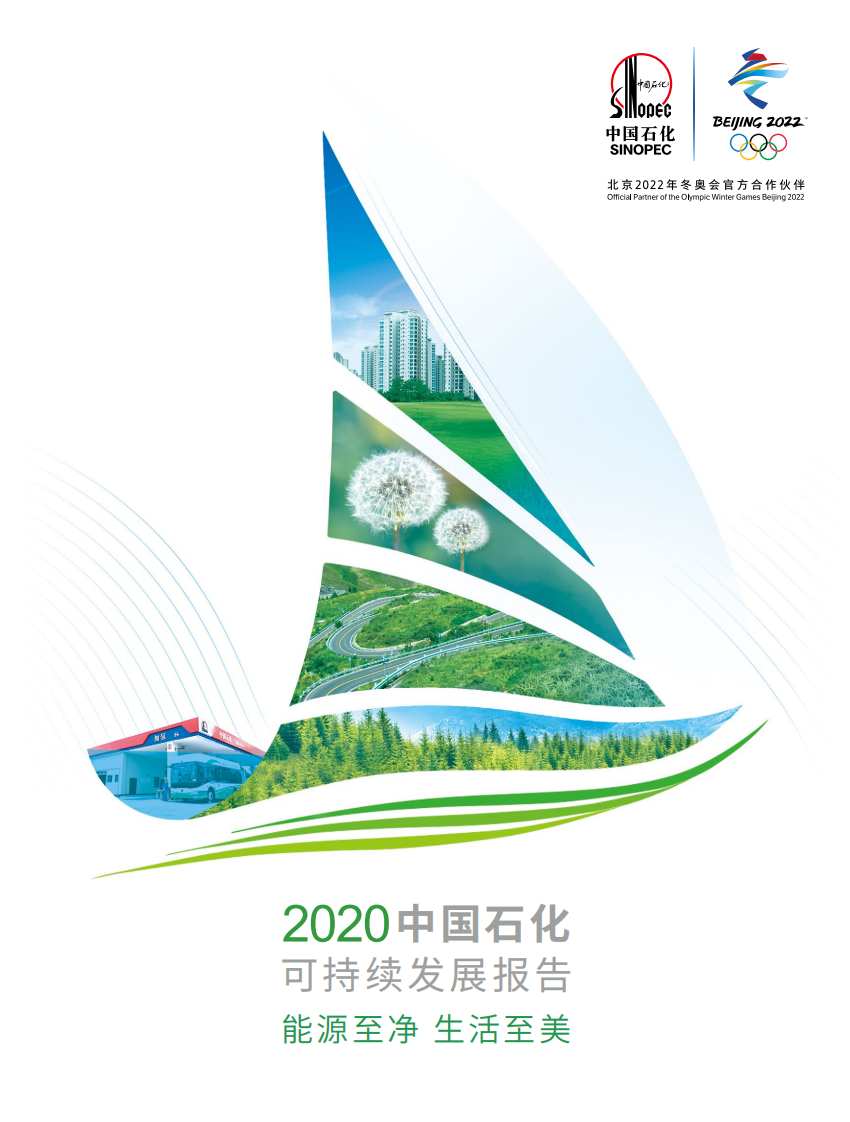 中国石化：2020年可持续发展进展报告.PDF 第1页