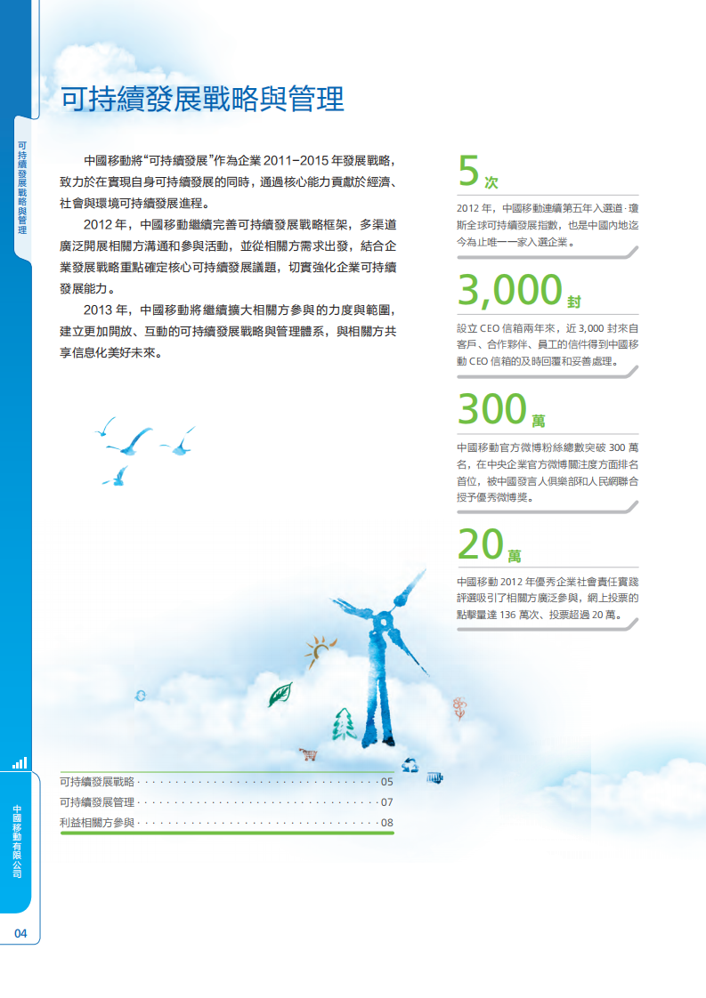 中国移动：2012年可持续发展报告.pdf 第5页