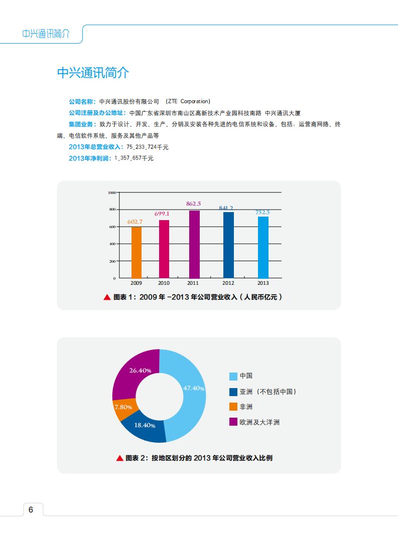 中兴通讯：2013年度可持续发展报告.pdf 第6页