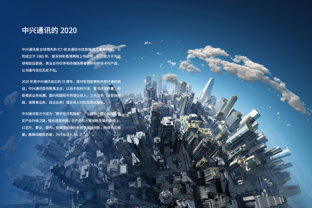 中兴通讯：2020年度可持续发展报告.pdf 第6页