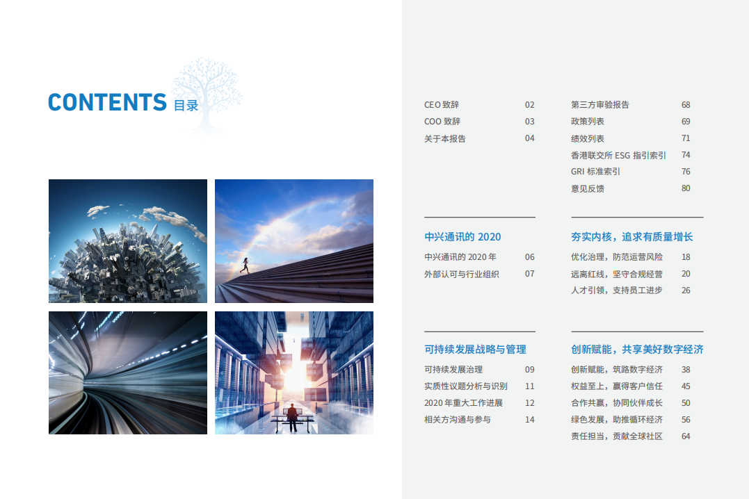 中兴通讯：2020年度可持续发展报告.pdf 第2页