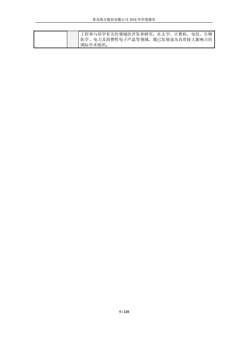 青岛海尔股份有限公司2018年年度报告.PDF 第5页