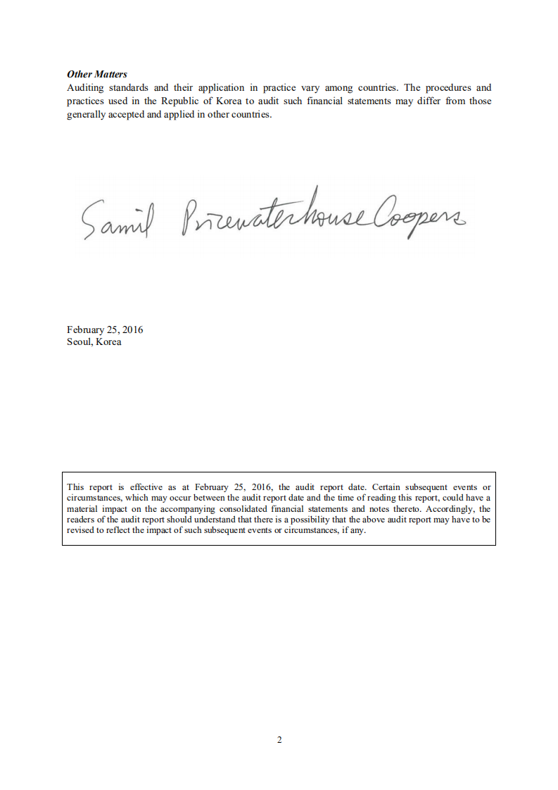 三星电子(SAMSUNG)2015年年度报告(英文版).pdf 第3页