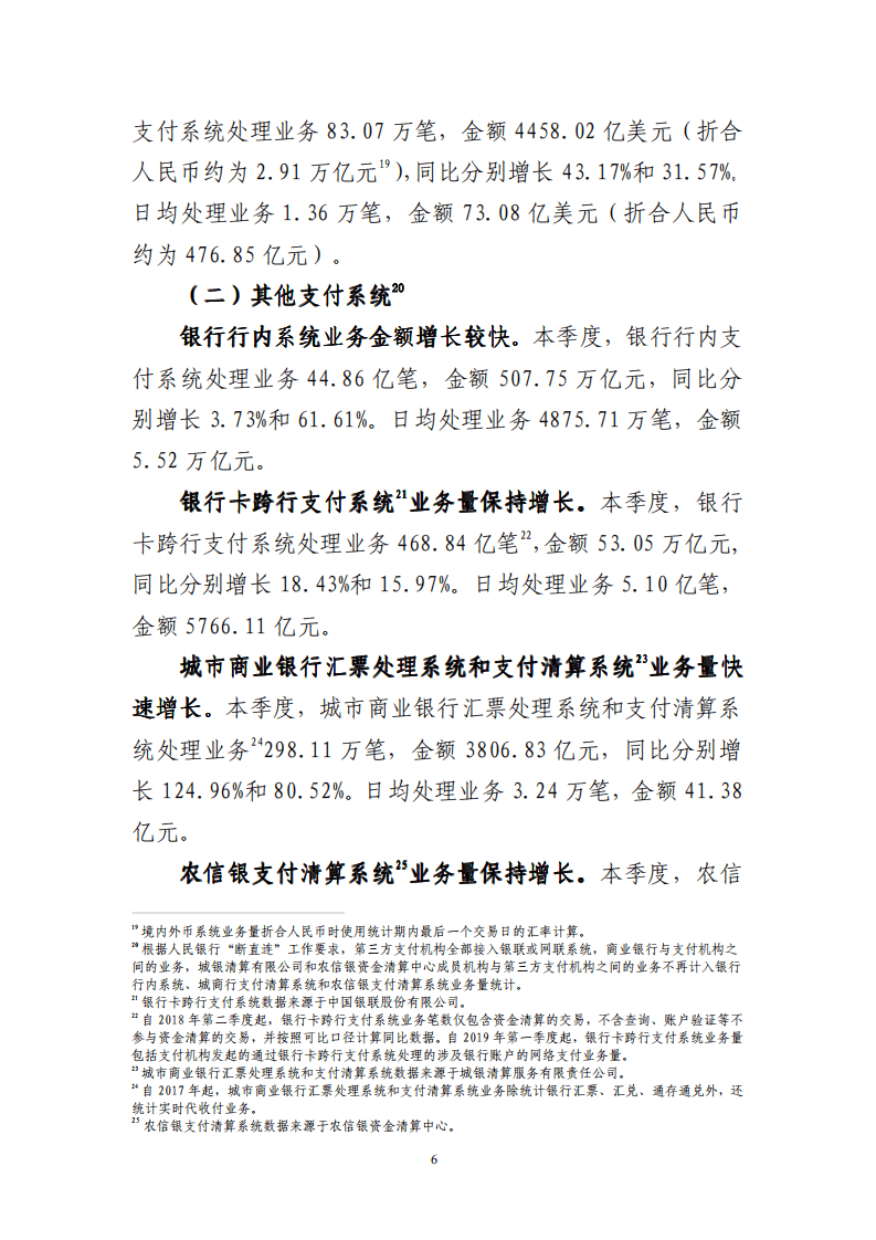 中国支付清算协会：2020年第四季度支付体系运行总体情况报告.pdf 第6页