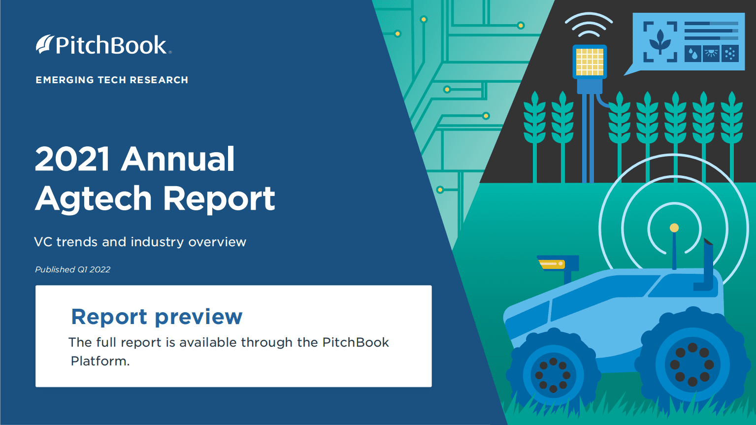 PitchBook：全球农业科技股权投资分析2021年度报告（英文版）.pdf 第1页