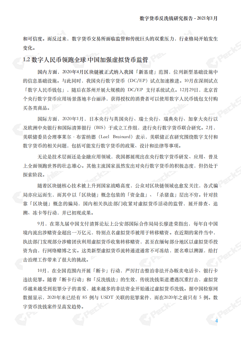 派盾：数字货币反洗钱研究报告2020年度报告.pdf 第4页