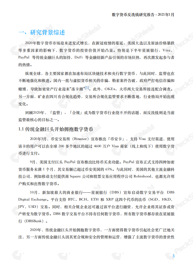 派盾：数字货币反洗钱研究报告2020年度报告.pdf 第3页