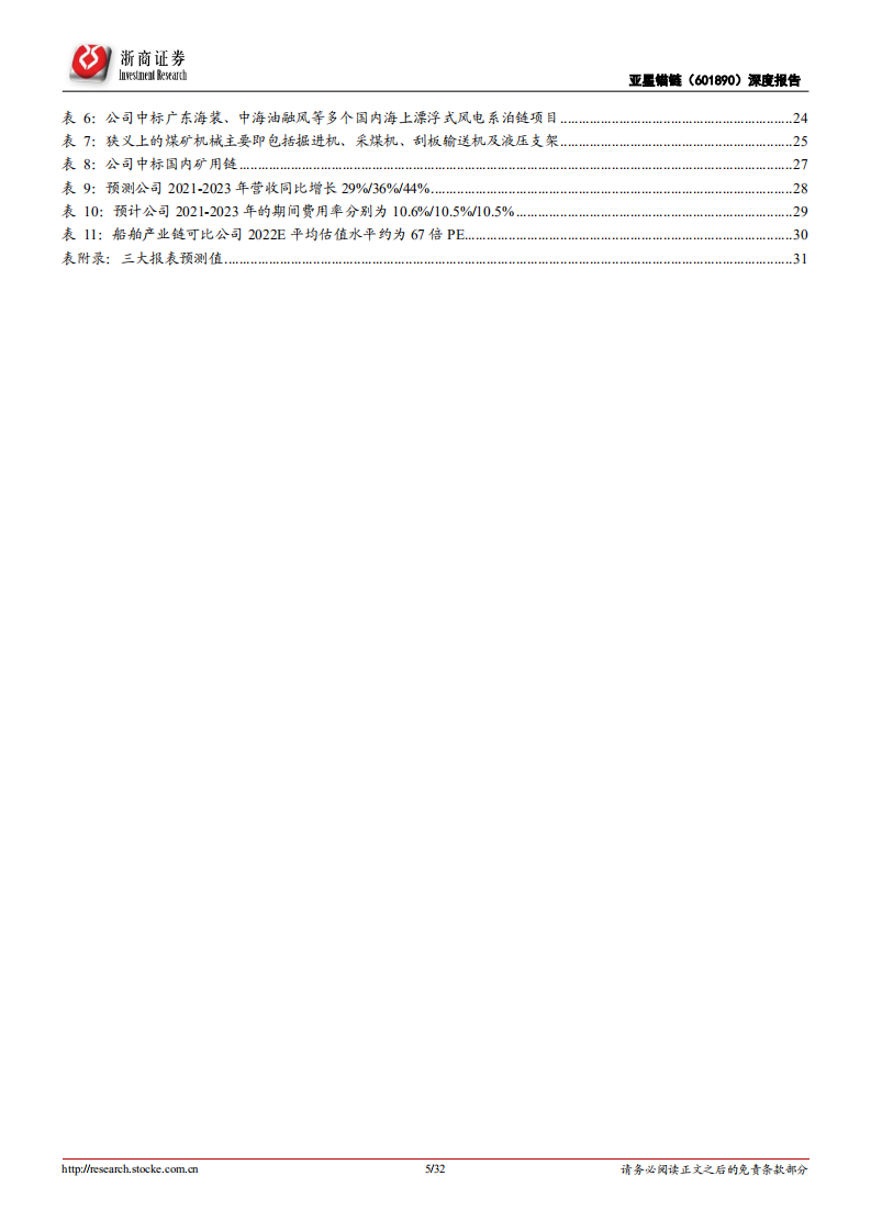 亚星锚链-深度报告：全球锚链龙头，船舶海工、漂浮式海上风电、矿用链“三箭齐发”-20220217.pdf 第5页