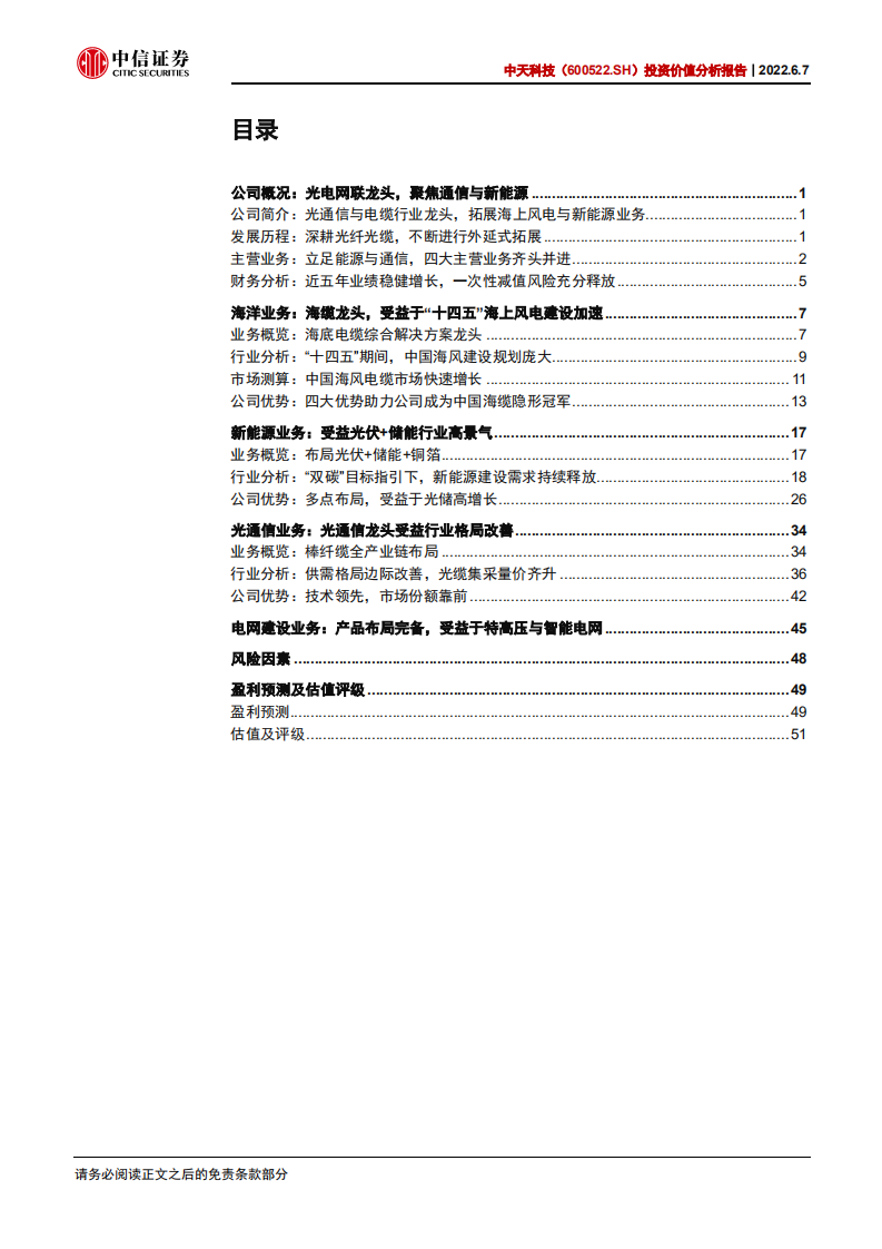 中天科技-投资价值分析报告：光电网联龙头，风电海缆与光缆共振-220607.pdf 第3页