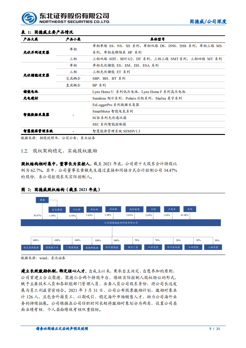固德威-组串式逆变器头部厂商，储能打造全新增长引擎-220516.pdf 第5页