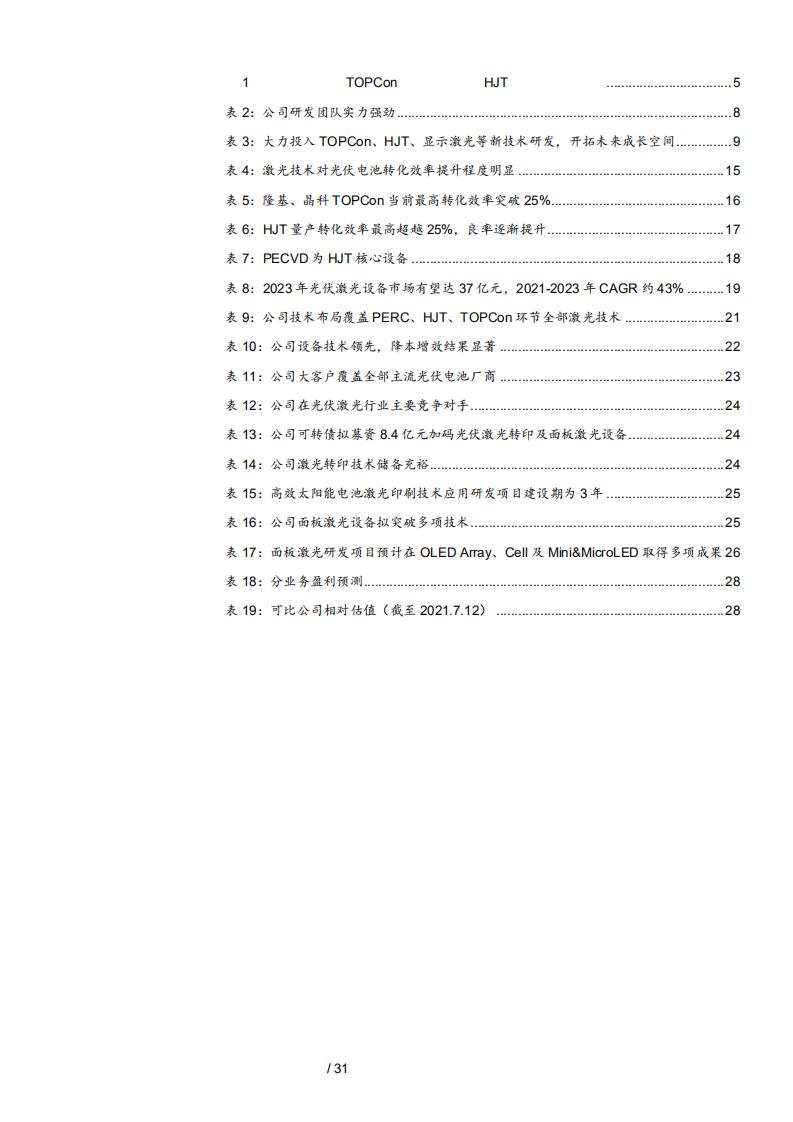 2021年帝尔激光公司HJT优势与光伏激光设备市场规模分析报告.pdf 第3页