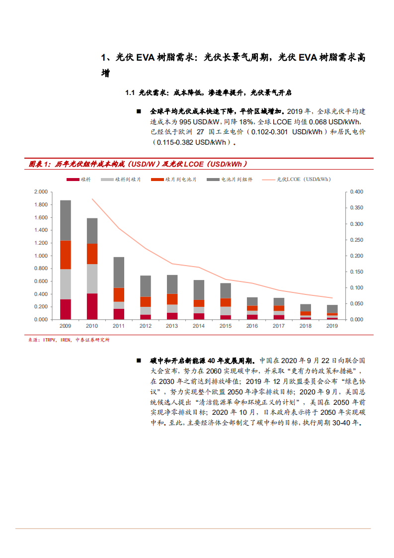 2021年光伏EVA树脂市场需求及联泓新科公司业务分析报告.pdf 第5页