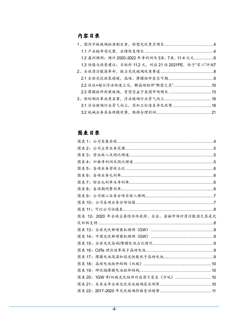2021年金晶科技公司转型光伏玻璃分析报告.pdf 第1页