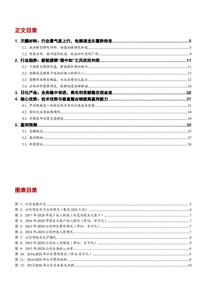 2021年电解液市场空间与天赐材料公司转型锂电材料分析报告.pdf 第1页