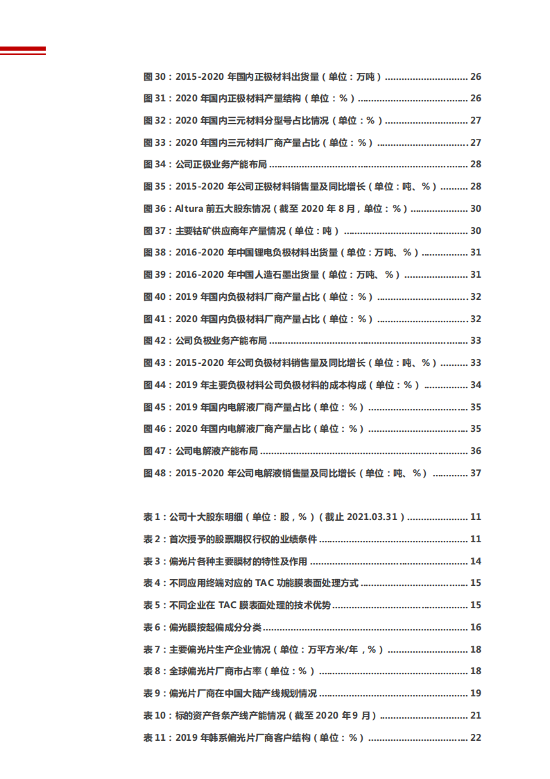 2021年杉杉股份公司布局偏光片及负极材料产业一体化分析报告.pdf 第3页