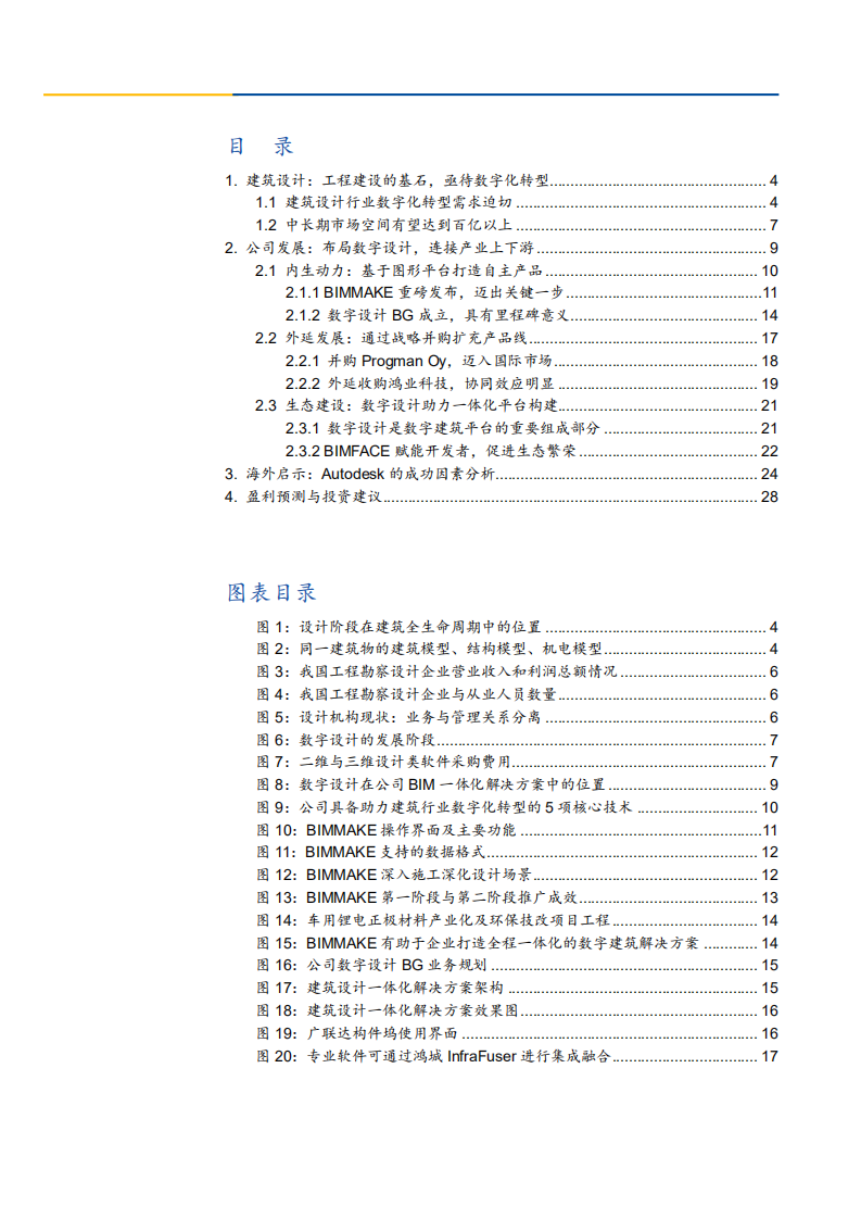 2021年广联达公司数字化转型与建筑设计软件市场空间分析报告.pdf 第1页