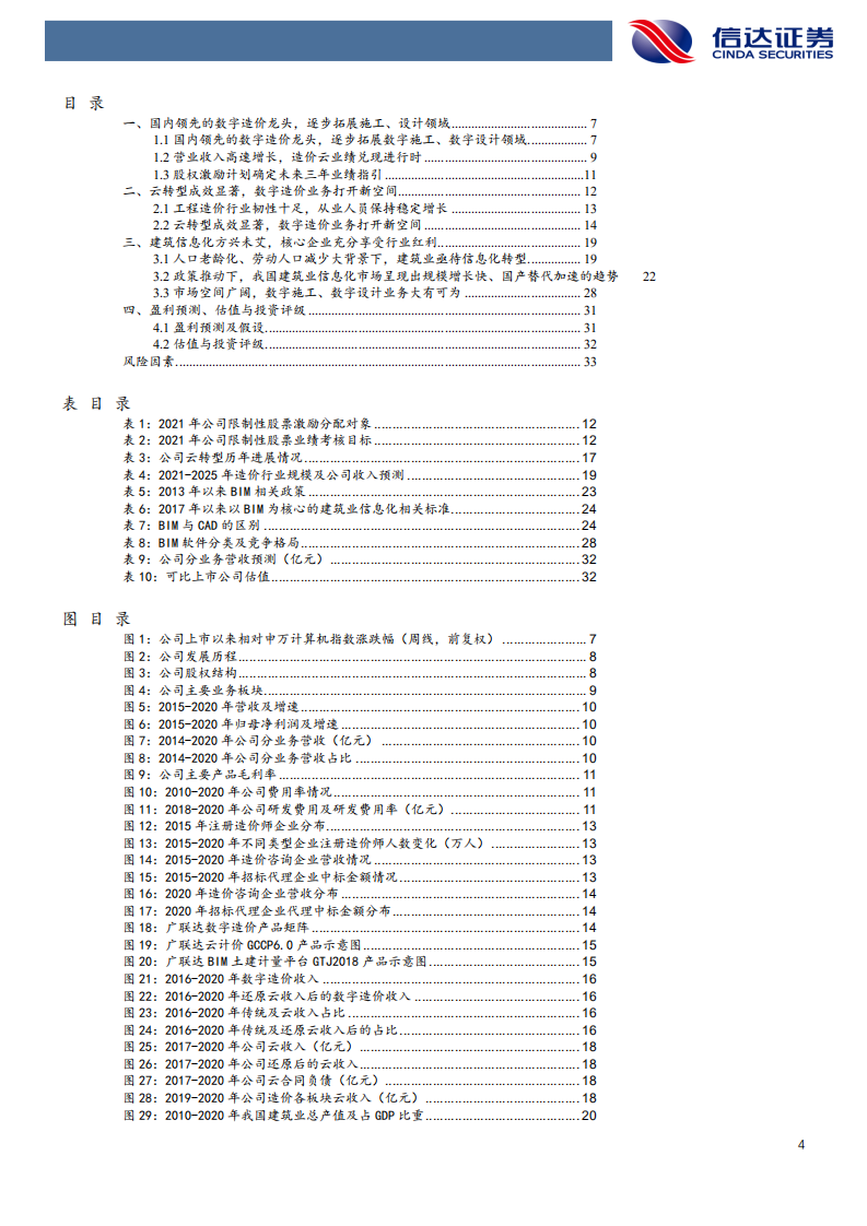 广联达-深度报告：造价、施工、设计业务齐发力，打造数字建筑平台服务龙头-20220211.pdf 第4页