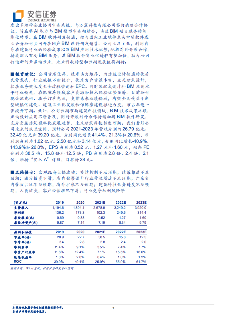 华阳国际-装配式设计龙头实力强劲，布局建筑科技驱动长期发展-220221.pdf 第2页