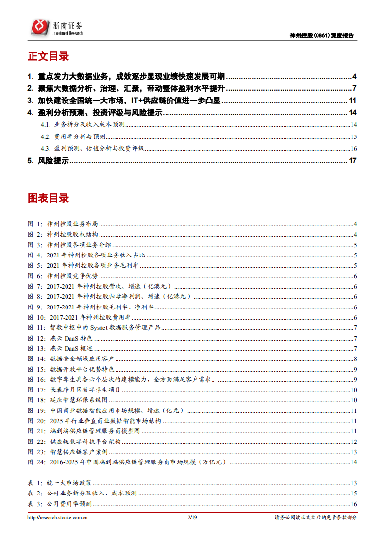 神州控股-深度报告：聚焦大数据业务，盈利水平提升、业绩高速增长可期-220513.pdf 第2页
