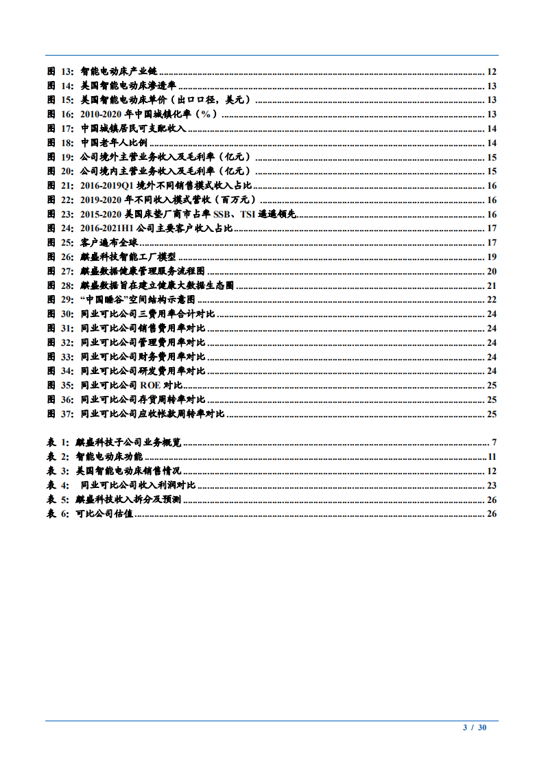 2021年全球智能家居电动床市场产业链研究及麒盛科技财务分析报告.PDF 第2页
