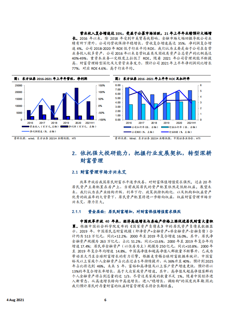 2021年东方证券公司资管业务与财富管理市场前景研究报告.pdf 第4页