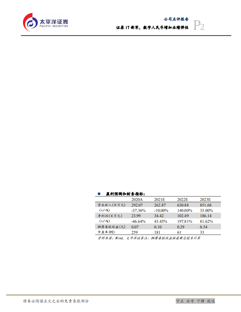 古鳌科技-证券IT新军，数字人民币增加业绩弹性-220325.pdf 第2页