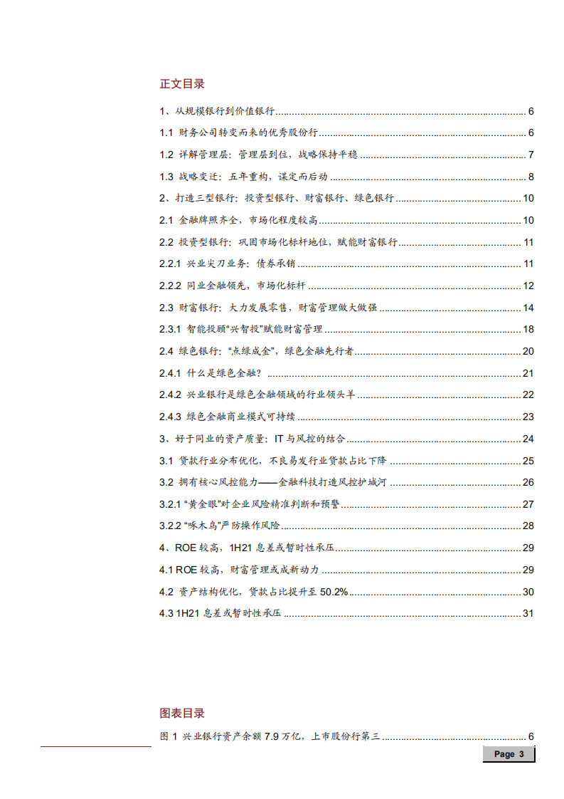 2021年兴业银行绿色金融商业模式分析报告.pdf 第1页