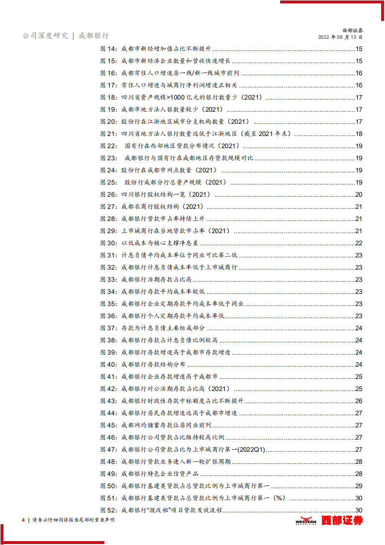 成都银行-首次覆盖报告：川渝蓝海凸显实力，政金业务保驾护航-220613.pdf 第4页