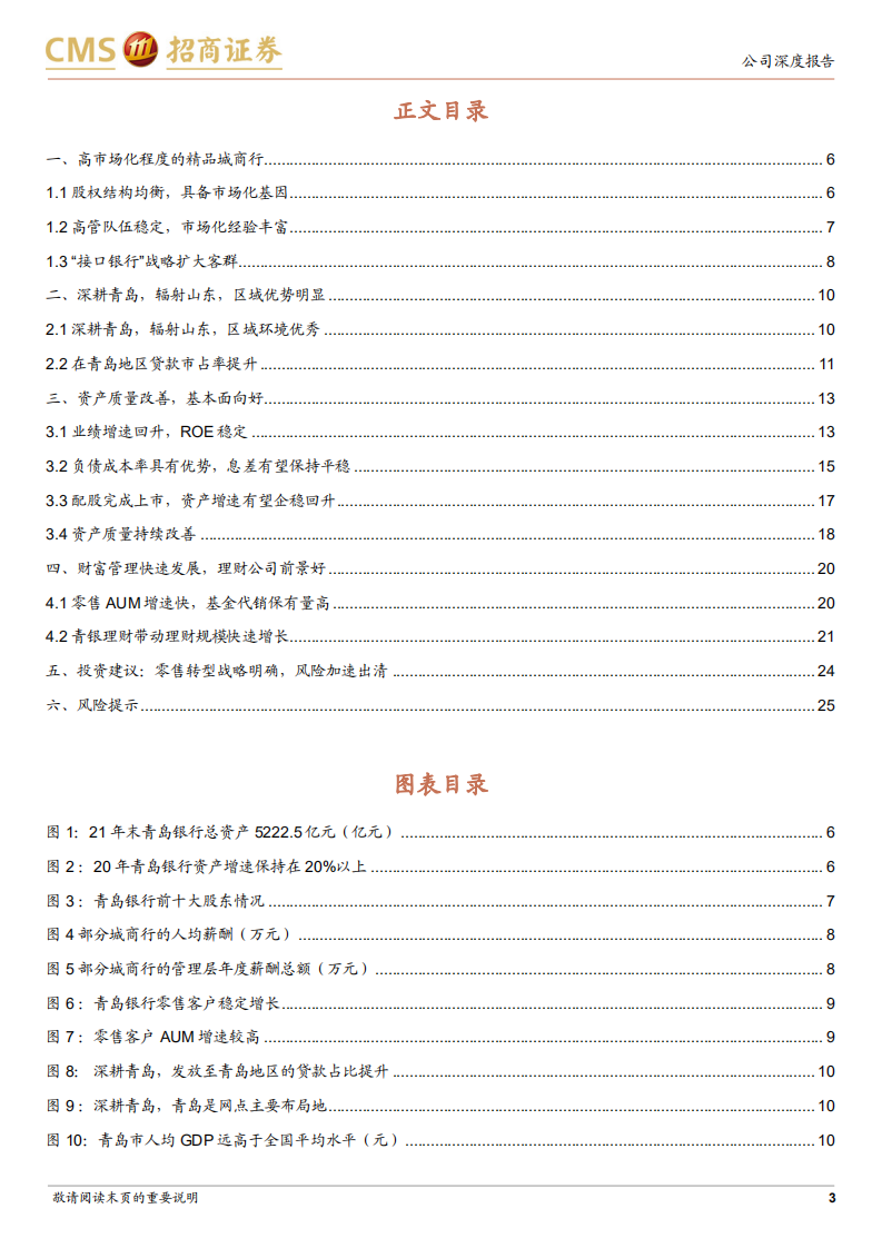 青岛银行-高市场化程度的精品城商行-220321.pdf 第3页
