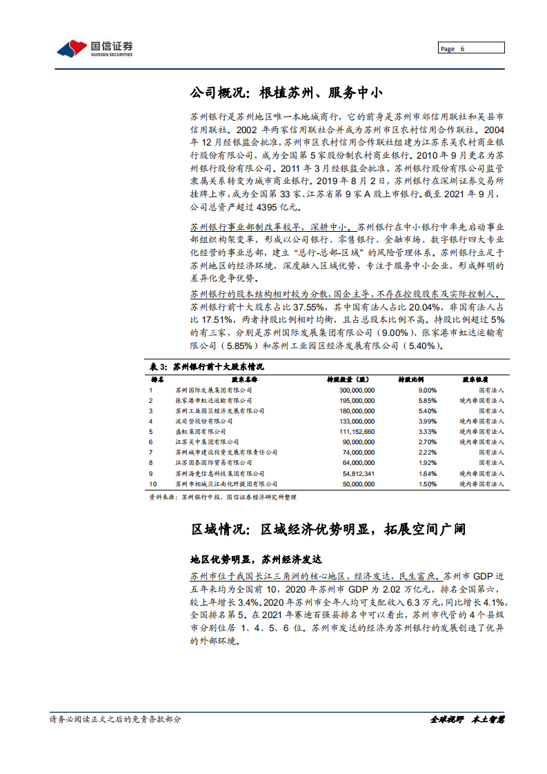 苏州银行-大零售战略深化，盈利有望提升-220223.pdf 第6页