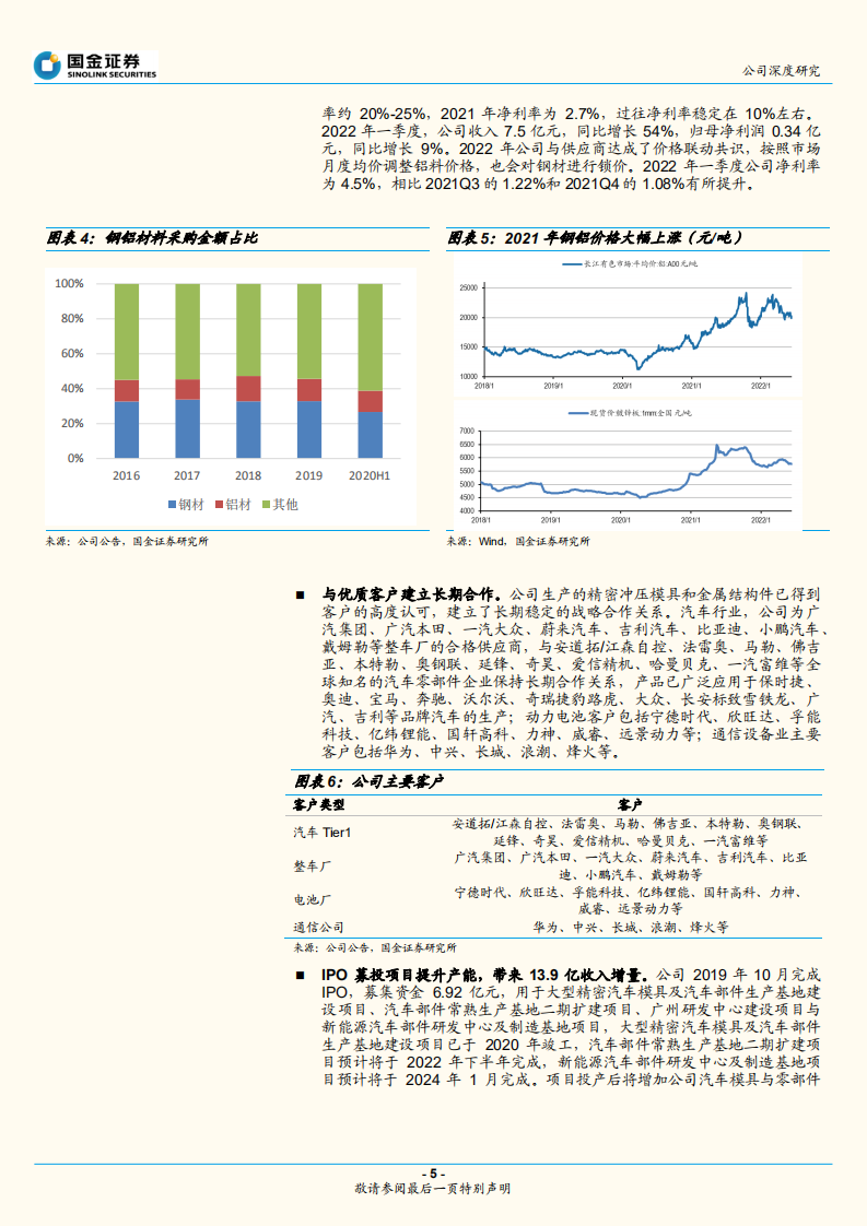 祥鑫科技-新能源车电池箱体+车身件订单加速推动业绩高增-220624.pdf 第5页