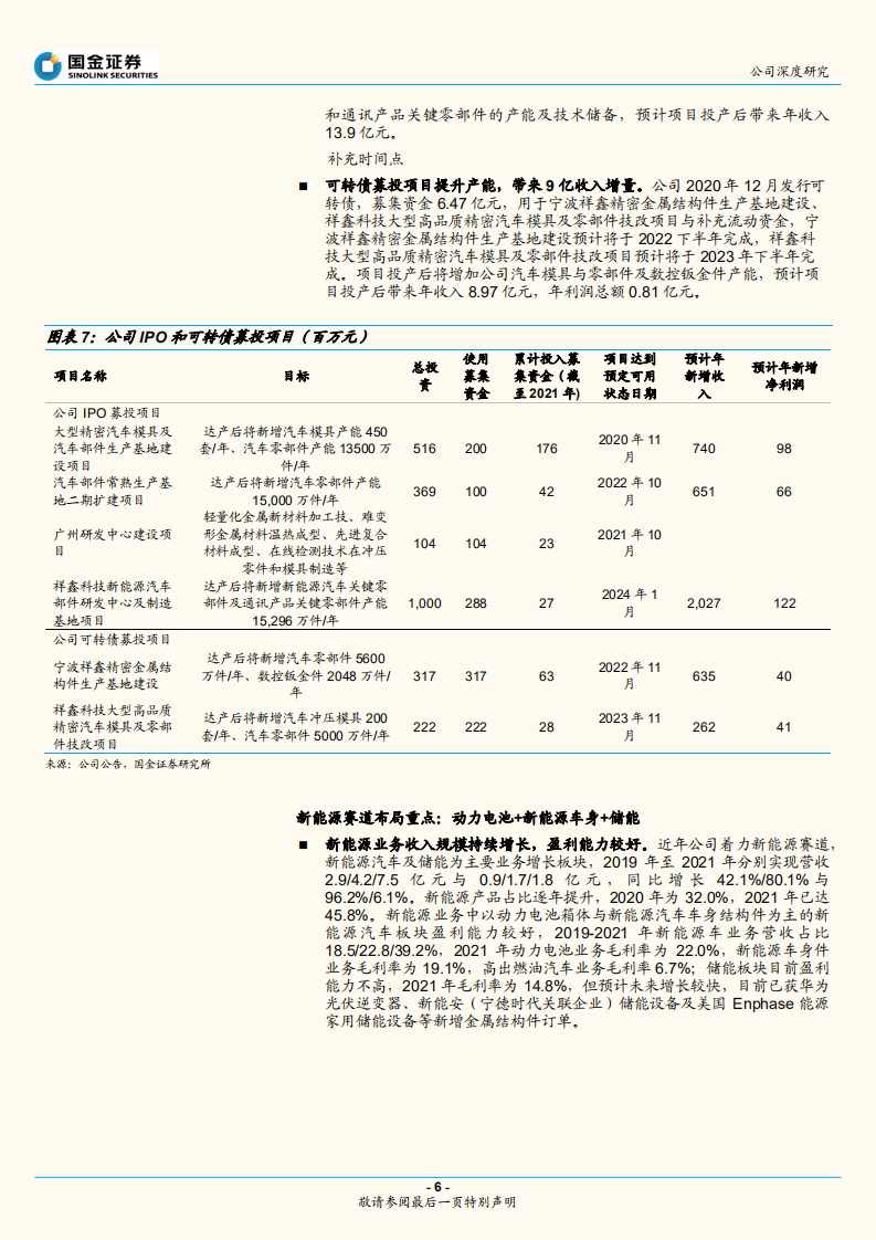 祥鑫科技-新能源车电池箱体+车身件订单加速推动业绩高增-220624.pdf 第6页