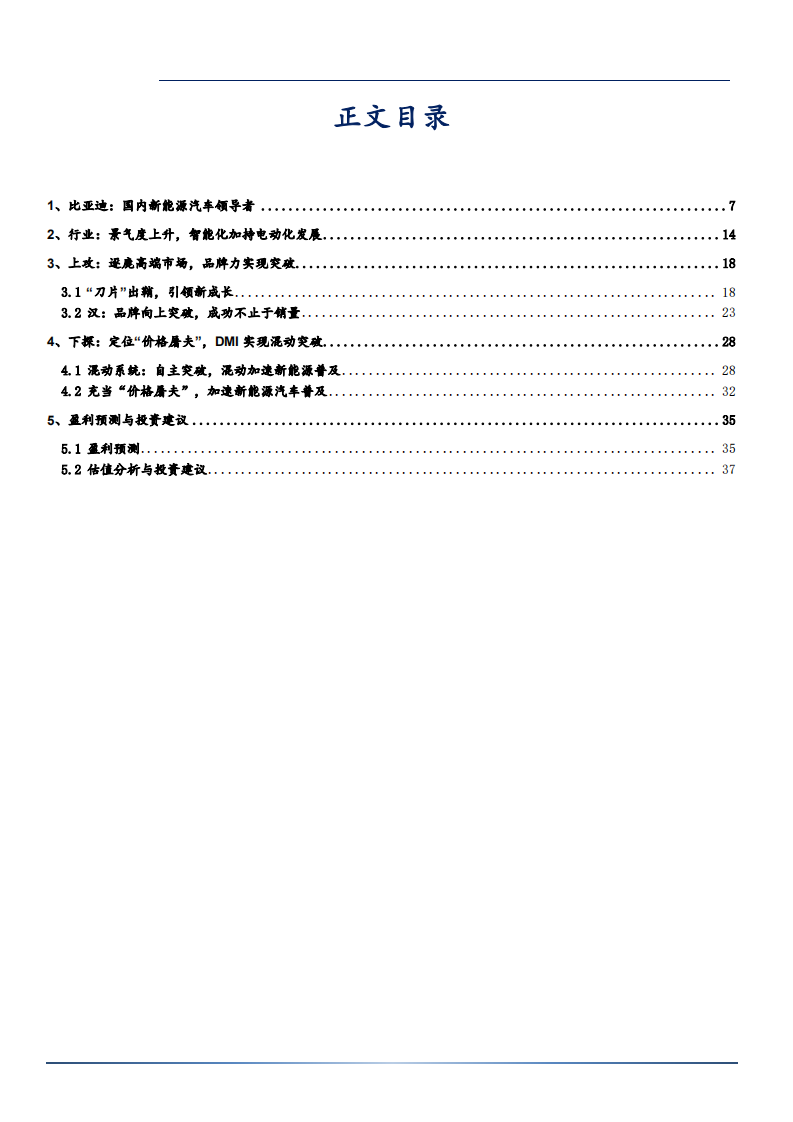 2021年比亚迪公司品牌与销量发展趋势分析报告.pdf 第1页