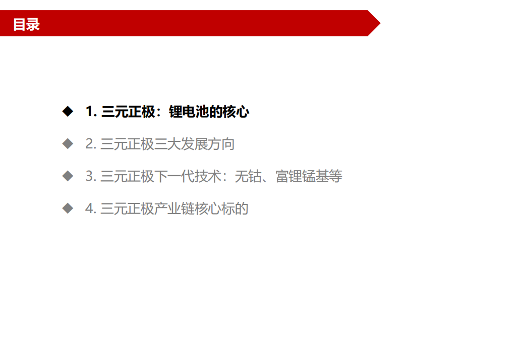 2022年三元正极市场技术发展趋势及重点公司研究报告.pdf 第1页