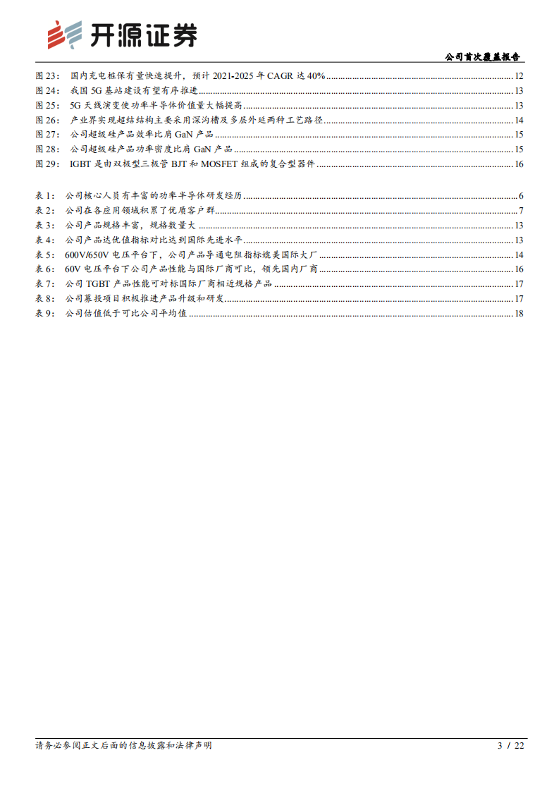东微半导-公司首次覆盖报告：国产超级结MOSFET龙头，掘金新能源汽车及光伏市场-220622.pdf 第3页