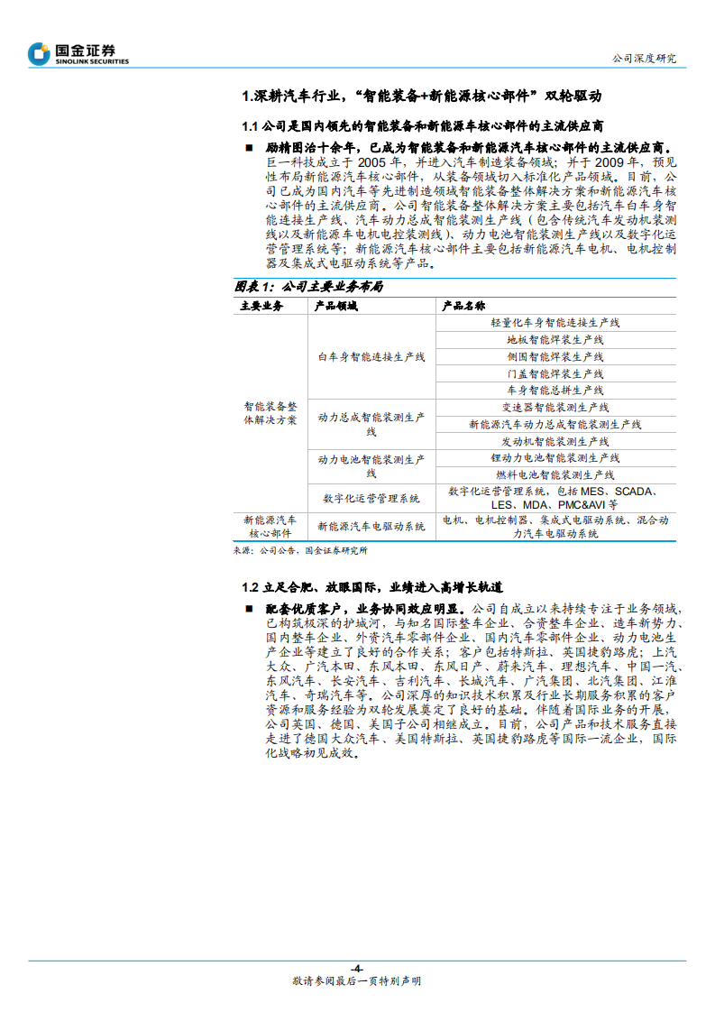 巨一科技-乘电动化东风，“装备+核心部件”双帆起航-220412.pdf 第4页