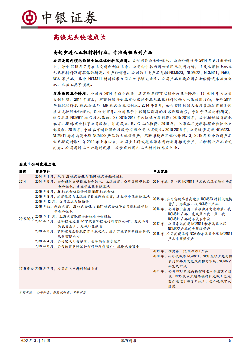 容百科技-高镍龙头地位稳固，业绩高增长有望持续-220316.pdf 第5页