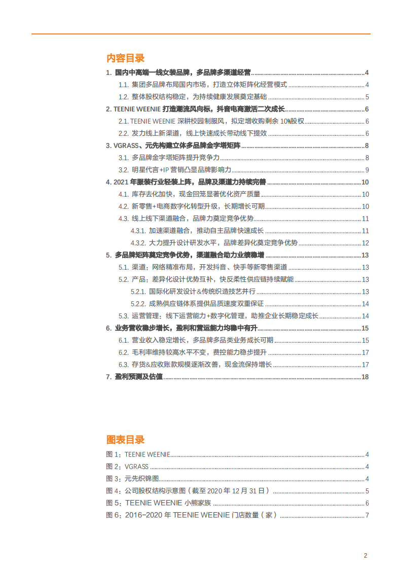 2021年女装一线品牌锦泓集团产品升级与盈利能力分析报告.pdf 第1页