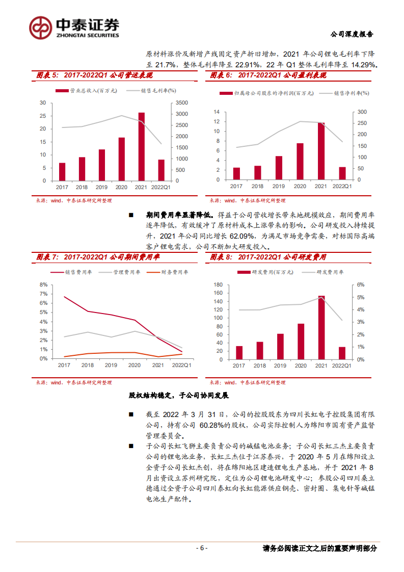 长虹能源-碱性电池稳增长，高倍率锂电池加速国产替代-220616.pdf 第6页