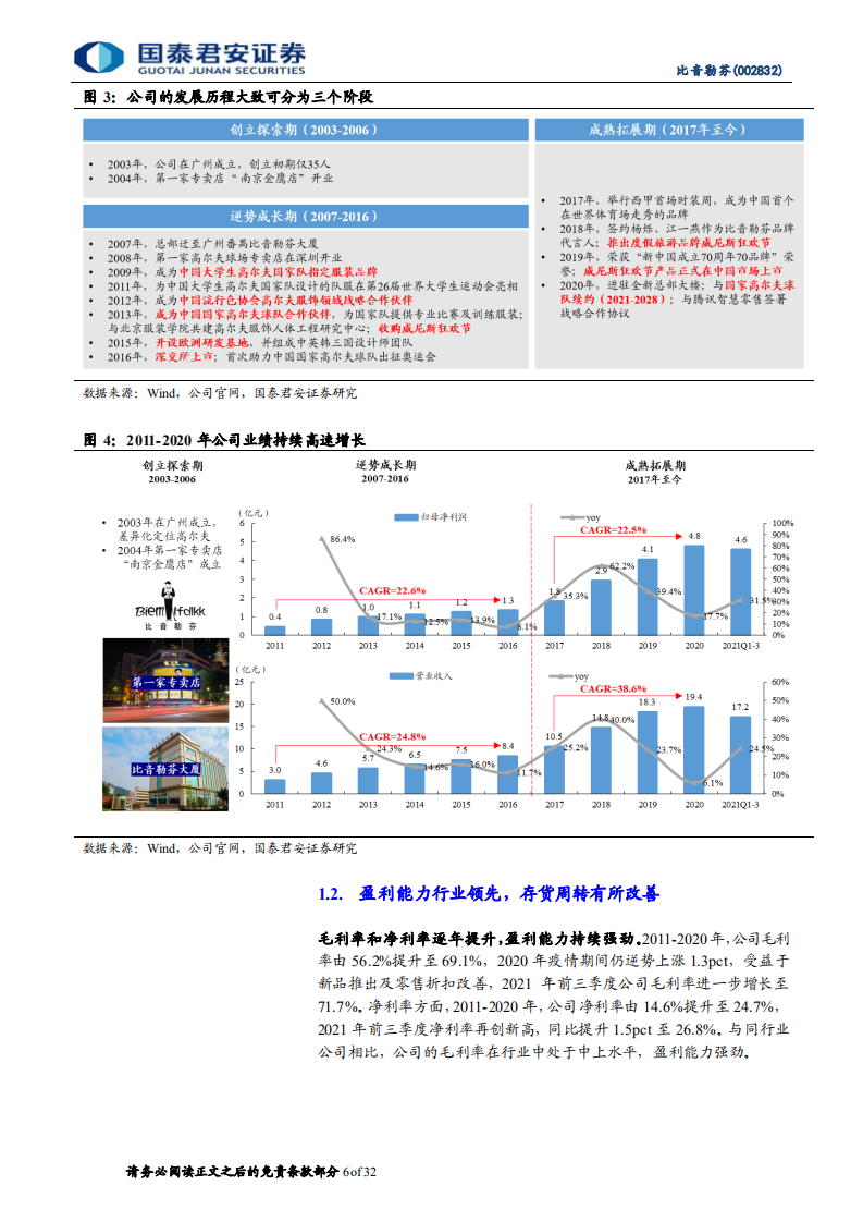 比音勒芬-高端运动时尚龙头，盈利优异增长强劲-220301.pdf 第6页