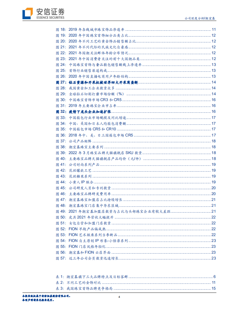 潮宏基-公司深度分析：时尚珠宝龙头聚焦双主业，产品创新+渠道扩张助力未来成长-220525.pdf 第4页