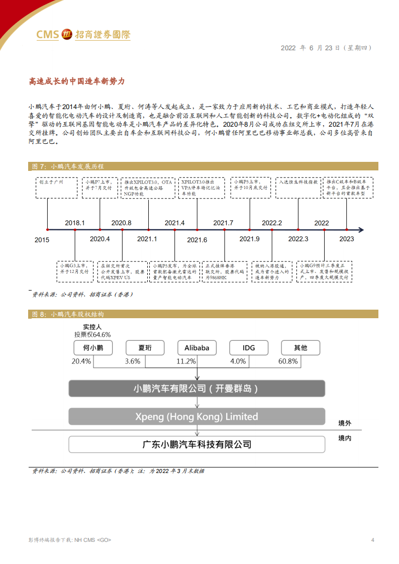 小鹏汽车-技术塑造品牌力，智能驾驶突围-220623.pdf 第4页
